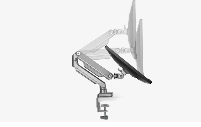 Ergovida EMA14-C12 Mechanical Spring Monitor Desk Mount (Single Arm)