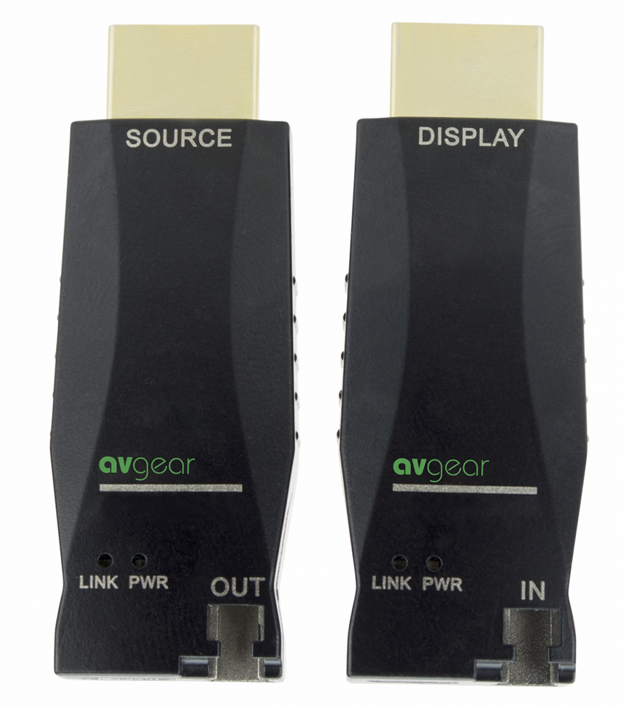 AV Gear FO100 Set - HDMI Mini Optical Fiber extender Pair
