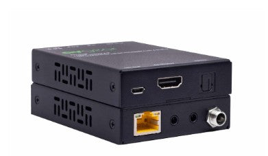 AV Gear UHD70LA - HDMI 2.0 Extender Set with Audio De-embedding