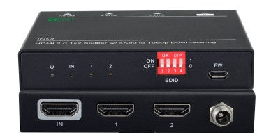 AV Gear UDA2-V2 - Ultra Slim 1 in 2 out HDMI Distribution Amplifier