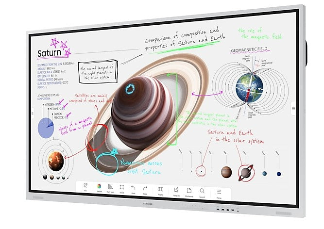 Samsung WM75B  75'' Flip Interactive Display