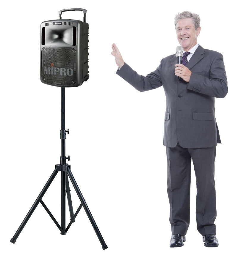 MiPro MA808CDMB-5 Portable PA With Wireless Receiver and CD/USB Player