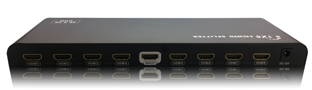 AV Gear UDA8 - 2.0 1 in 8 out HDMI 2.0 Distribution Amplifier