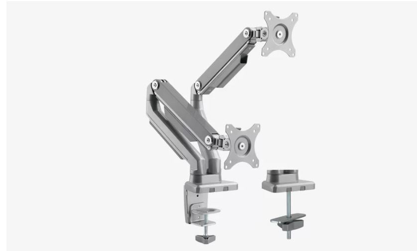 Ergovida EMA14-C24 Mechanical Spring Monitor Desk Mount (Dual Arm)