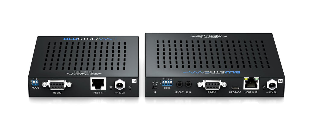 Blustream HEX70CS-KIT HDBaseT CSC Extender Set Supporting HDMI 2.0 4K 60Hz 4:4:4 up to 40m (1080p up to 70m)