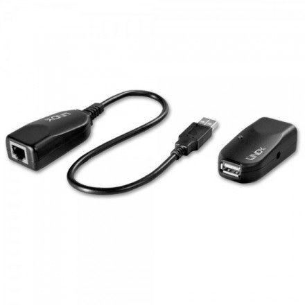 Lindy CAT5e/6 USB 2.0 Extender, 50m