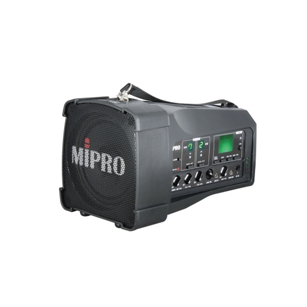 MiPro MA100DB-5 Dual channel PA system with USB player/recorder – AV ...