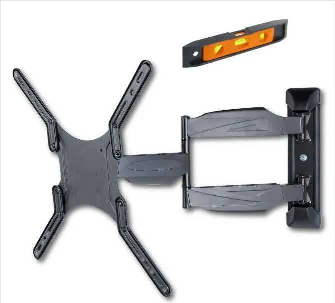 23-55" Ultra Slim Full Motion Single Arm LCD TV Wall Mount Bracket Max 30kgs