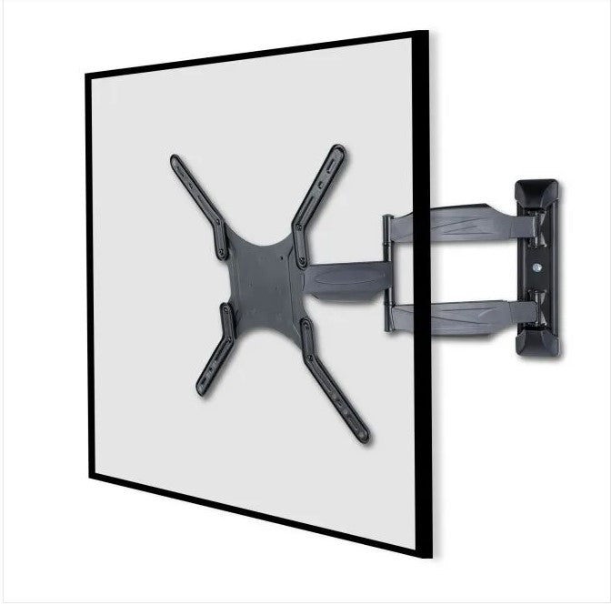 23-55" Ultra Slim Full Motion Single Arm LCD TV Wall Mount Bracket Max 30kgs