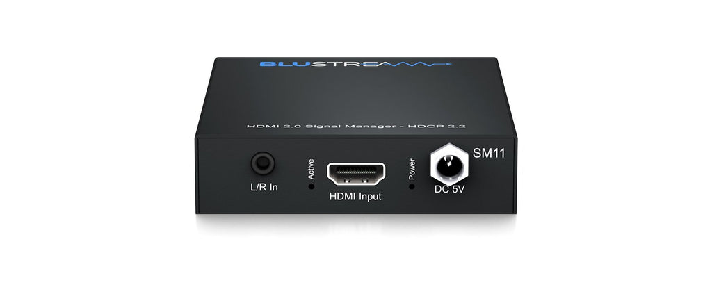 Blustream SM11 Advanced HDMI 2.0 HDCP 2.2 Signal Manager with Audio Embedder / De-Embedder & EDID Management