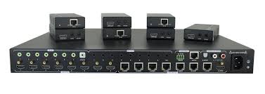AV Gear CSK-4K-88 V3 - Professional 4K HDBaseT Distribution Matrix Kit